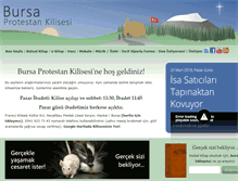 Tablet Screenshot of bursakilisesi.com